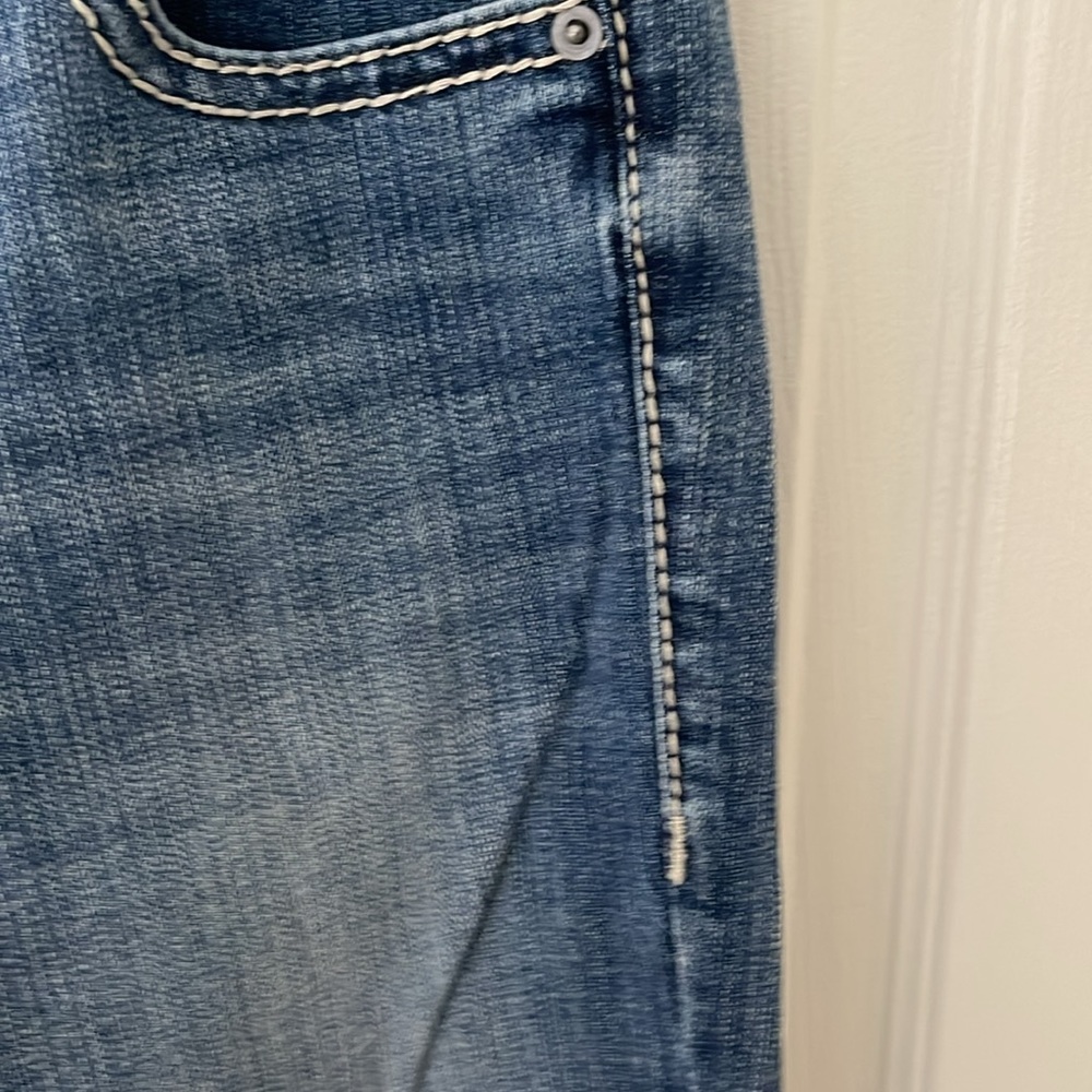 Rock & Roll Denim Mid Rise Riding Jeans - Picture 4 of 9